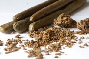 Propolis candles to treat prostatitis