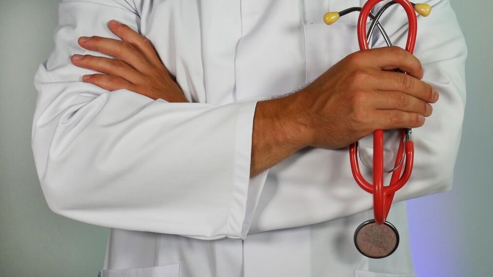 The symptoms of prostatitis are determined by a doctor