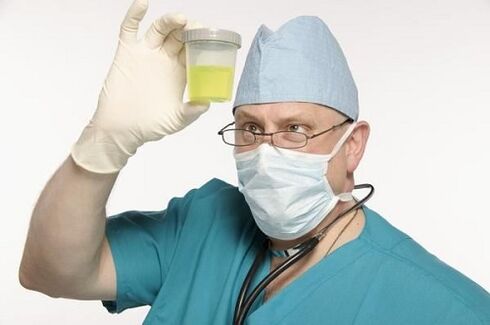 urine test for prostatitis